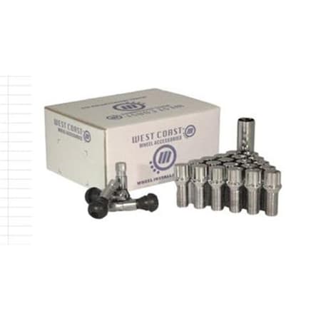 West Coast Wheel Accessories West Coast Wheel Accessories W27014CB Wheel Installation Kit WCW-W27014CB